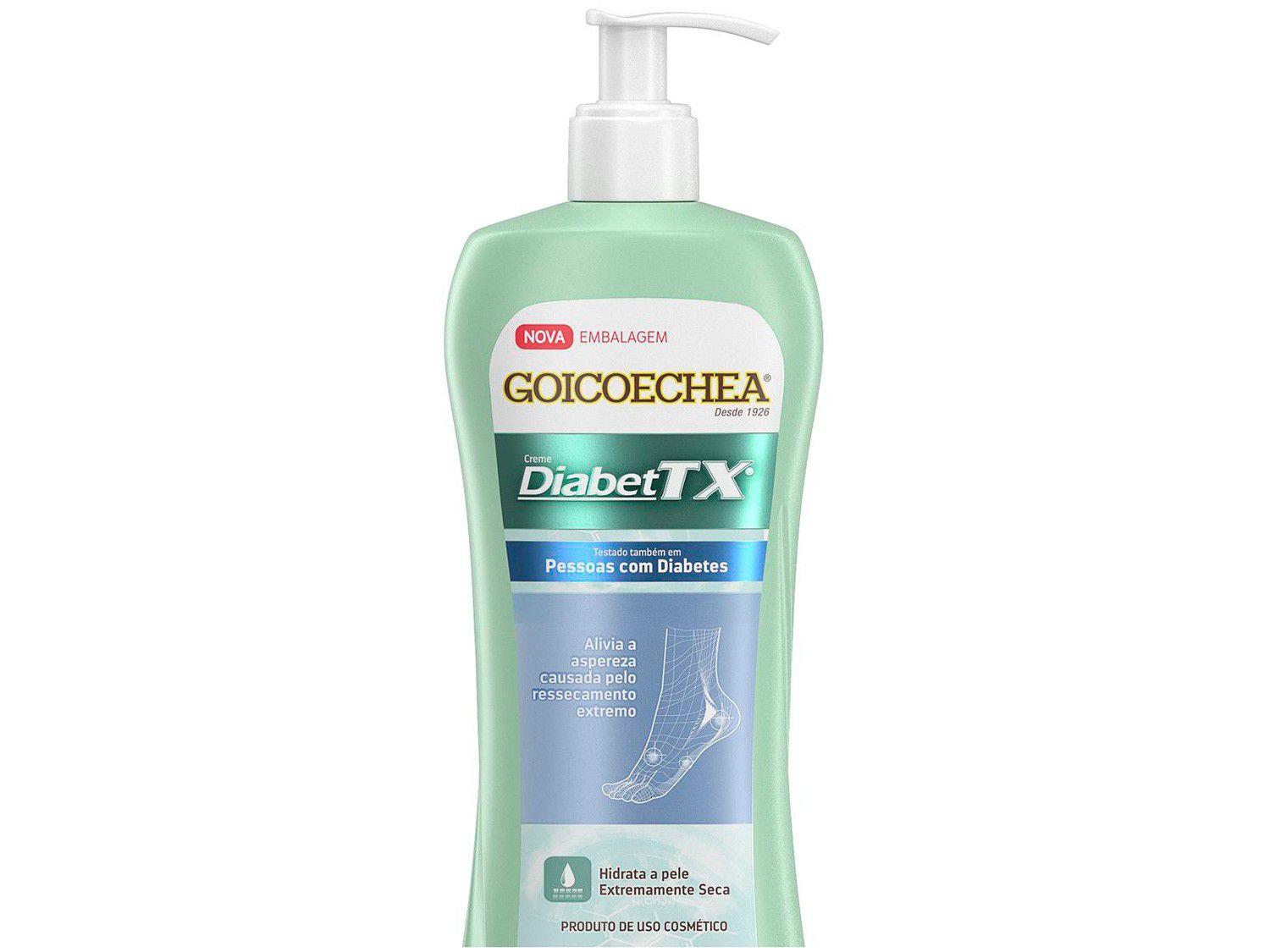Creme Hidratante Corporal para Peles Secas - Goicoechea DiabetTX 400g