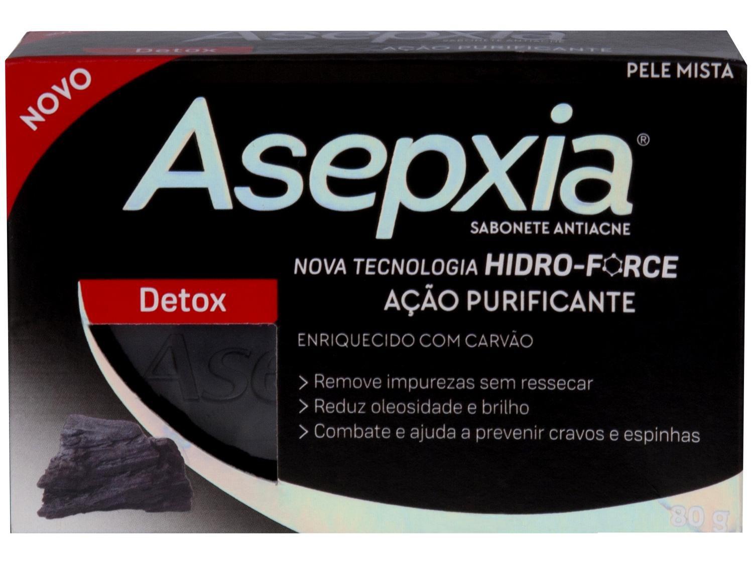 Sabonete em Barra Facial Asepxia - Detox 80g