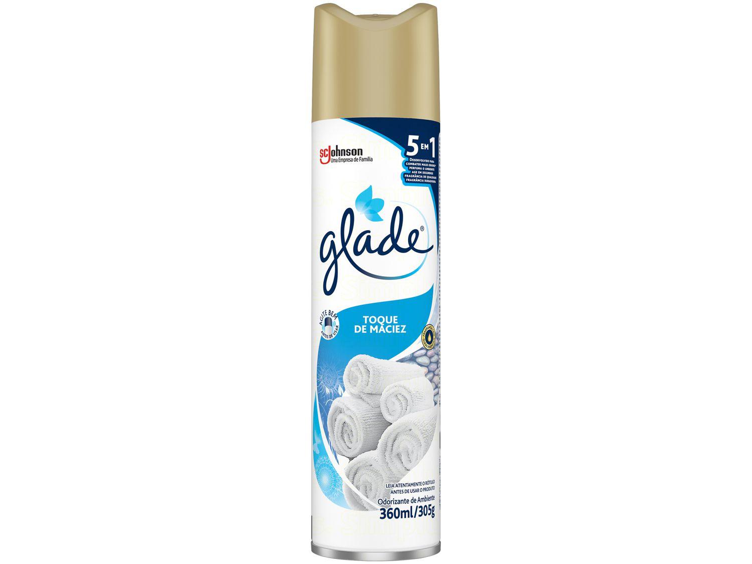 Odorizador de Ambiente Spray Glade Toque de Maciez - 360ml