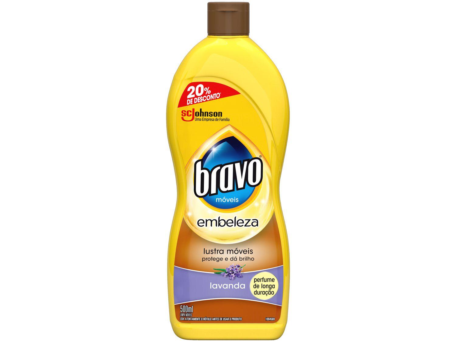 Lustra Móveis Bravo Lavanda - 500ml