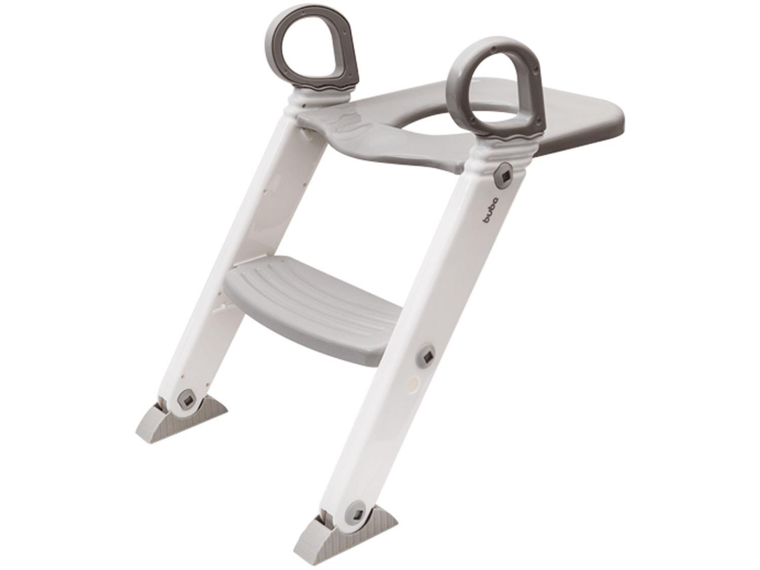 Redutor de Assento com Escada Buba - Cinza Baby