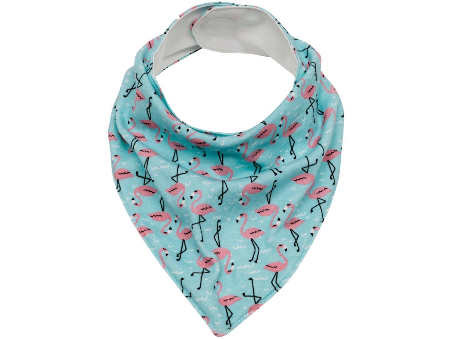 Babador Bandana Impermeável Buba - Flamingos