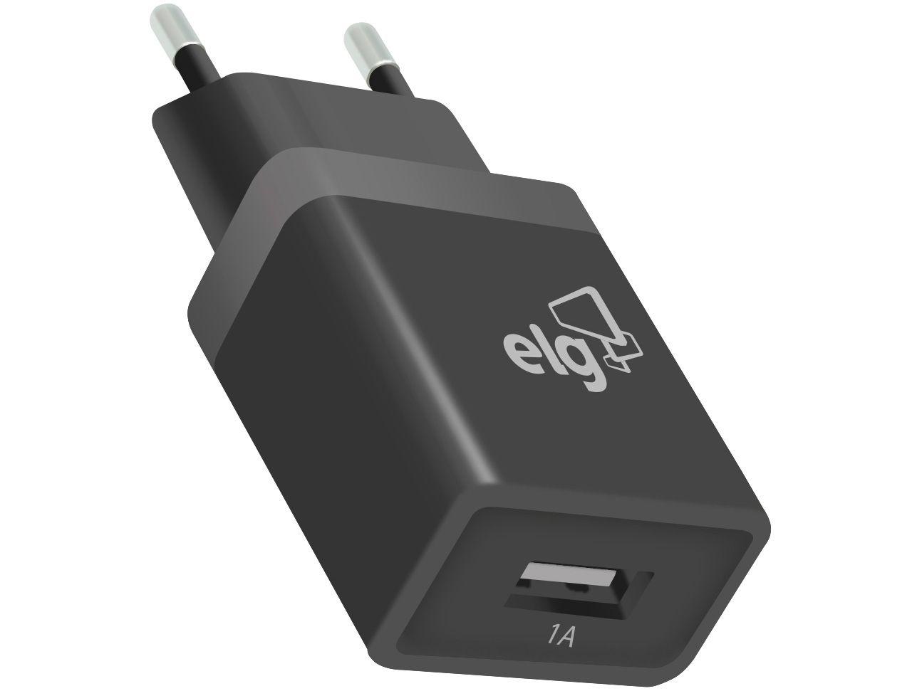 Carregador de Parede Carga Rápida Universal - Entrada USB Elg Evolution WC1APT