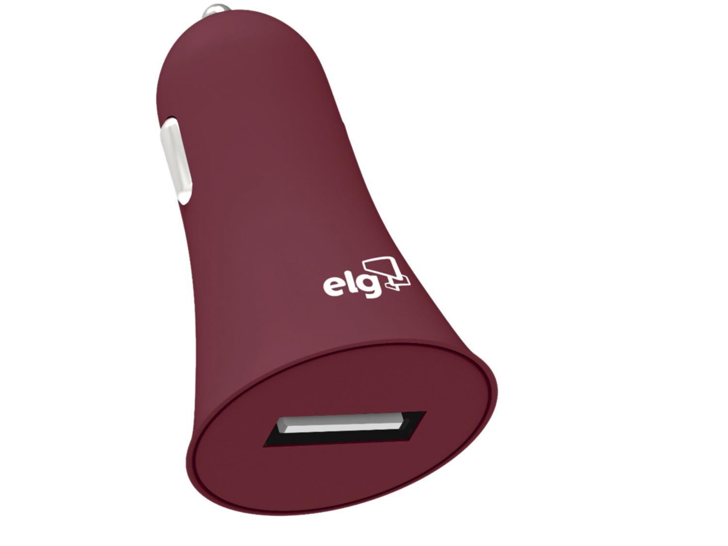 Carregador Veicular Carga Rápida Universal - Entrada USB ELG CC1SARCH