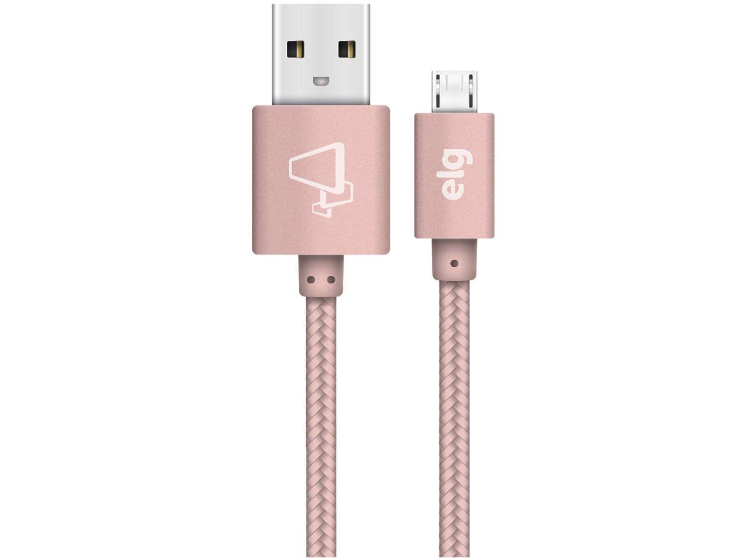Cabo Micro USB 1m ELG Urban - M510BRG