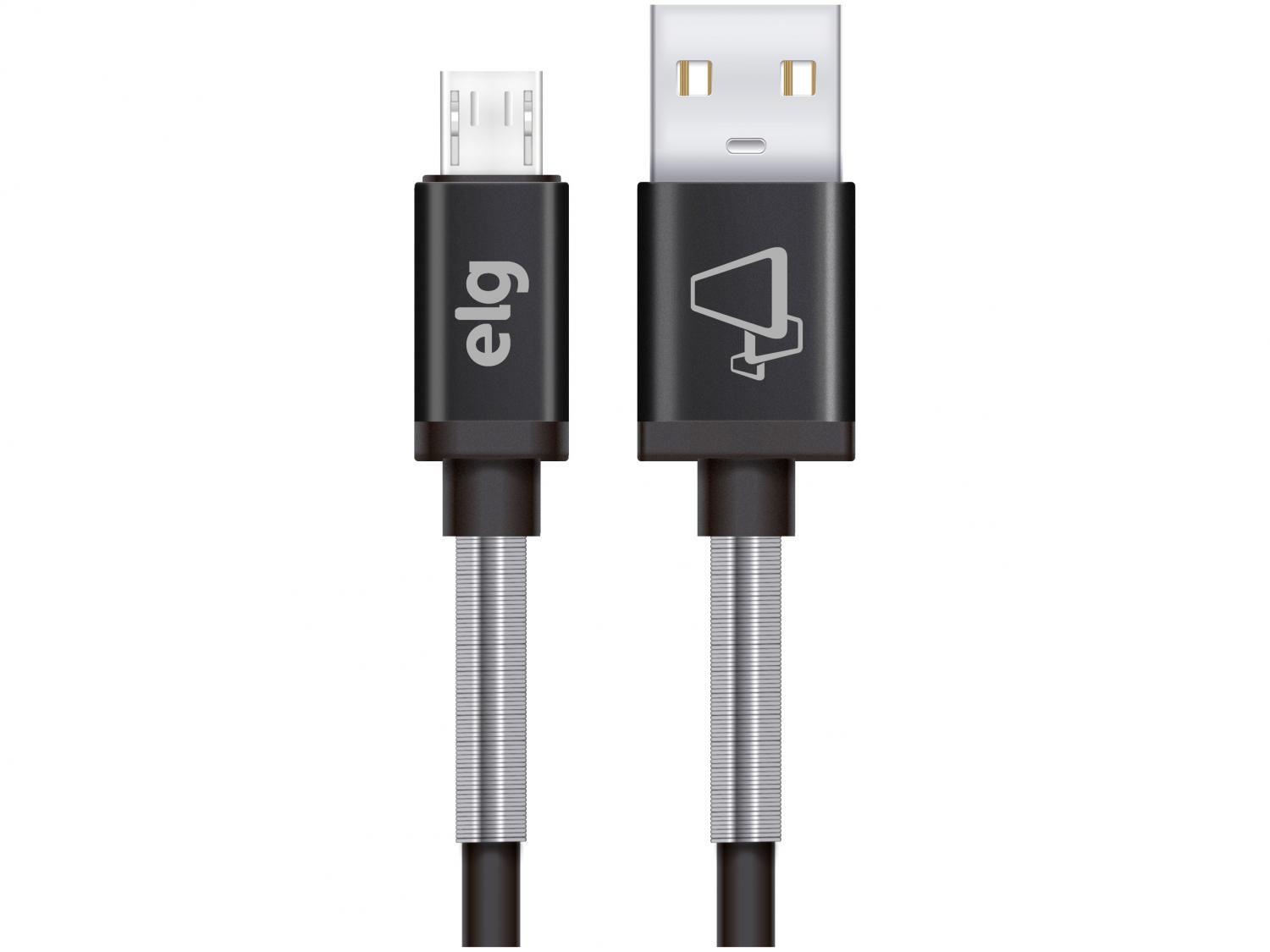 Cabo Micro USB 1m ELG - Urban SP510BK