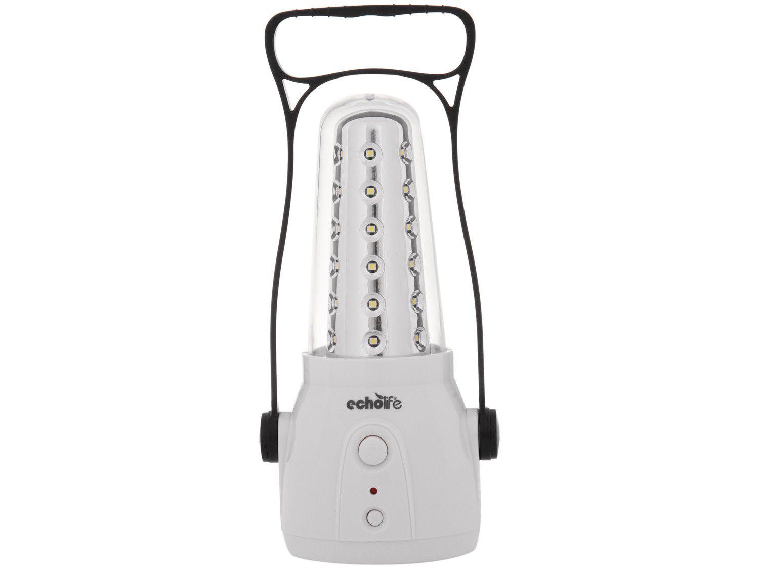 Lampião Elétrico LED Recarregável Echolife - LA0022