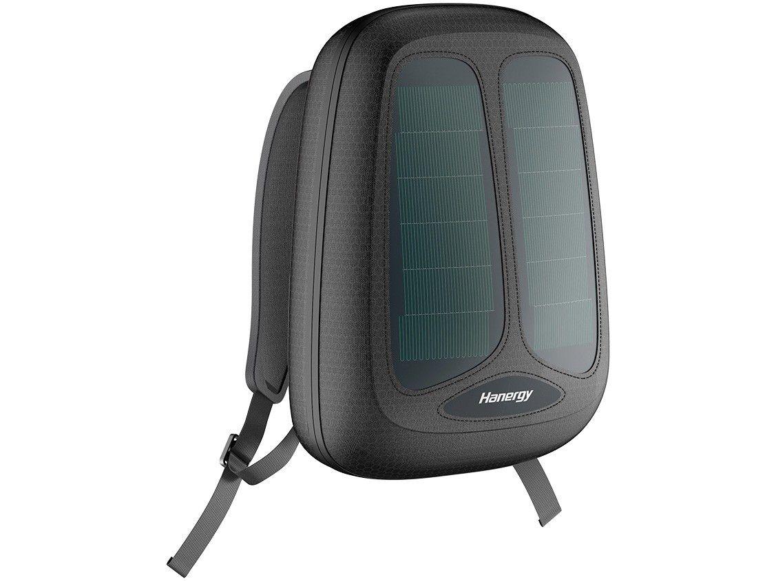 Mochila Solar para Notebook Hanergy Solartank - com Powerbank 5000mAh Preta