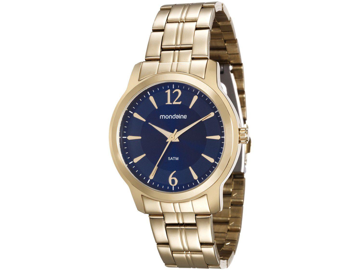 Relógio Feminino Analógico Mondaine - 99017LPMVDE1 Dourado