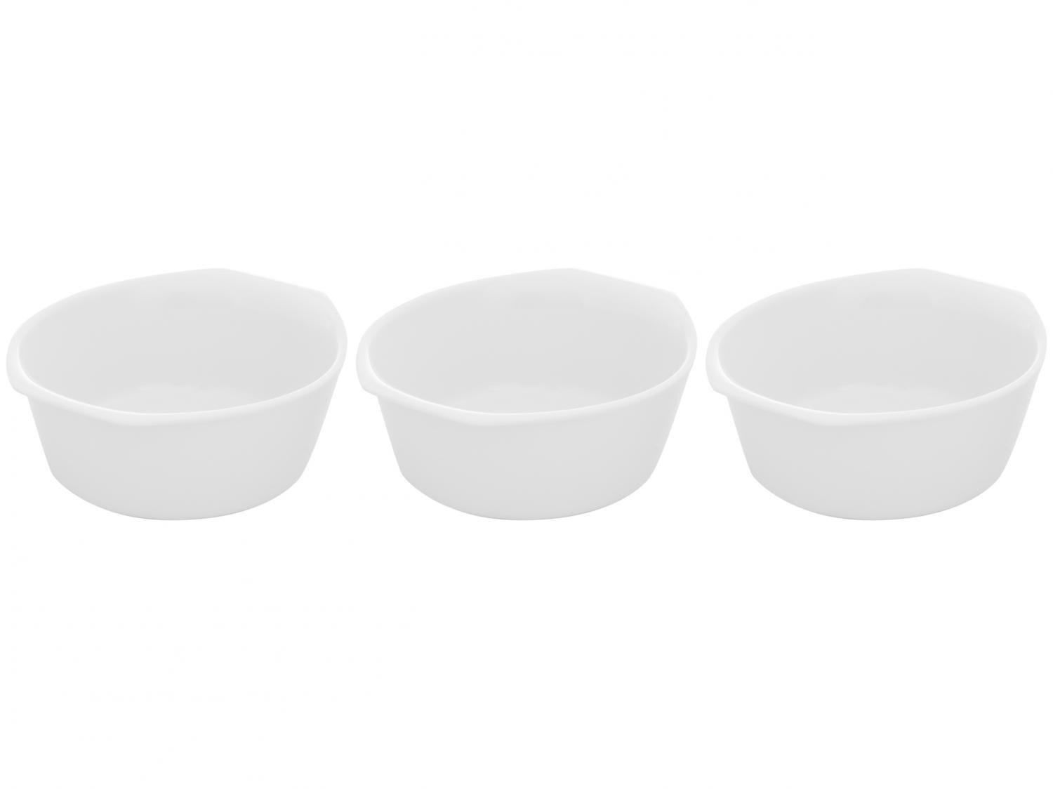 Jogo de Formas de Porcelana Schmidt Gastronômica - Set 3 Peças