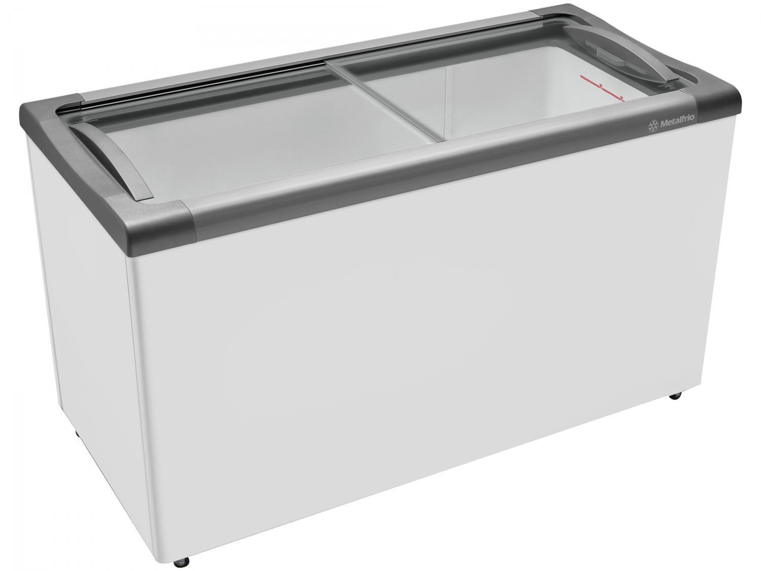Freezer Horizontal Metalfrio 2 Portas de Vidro - 308L NF40SBB001
