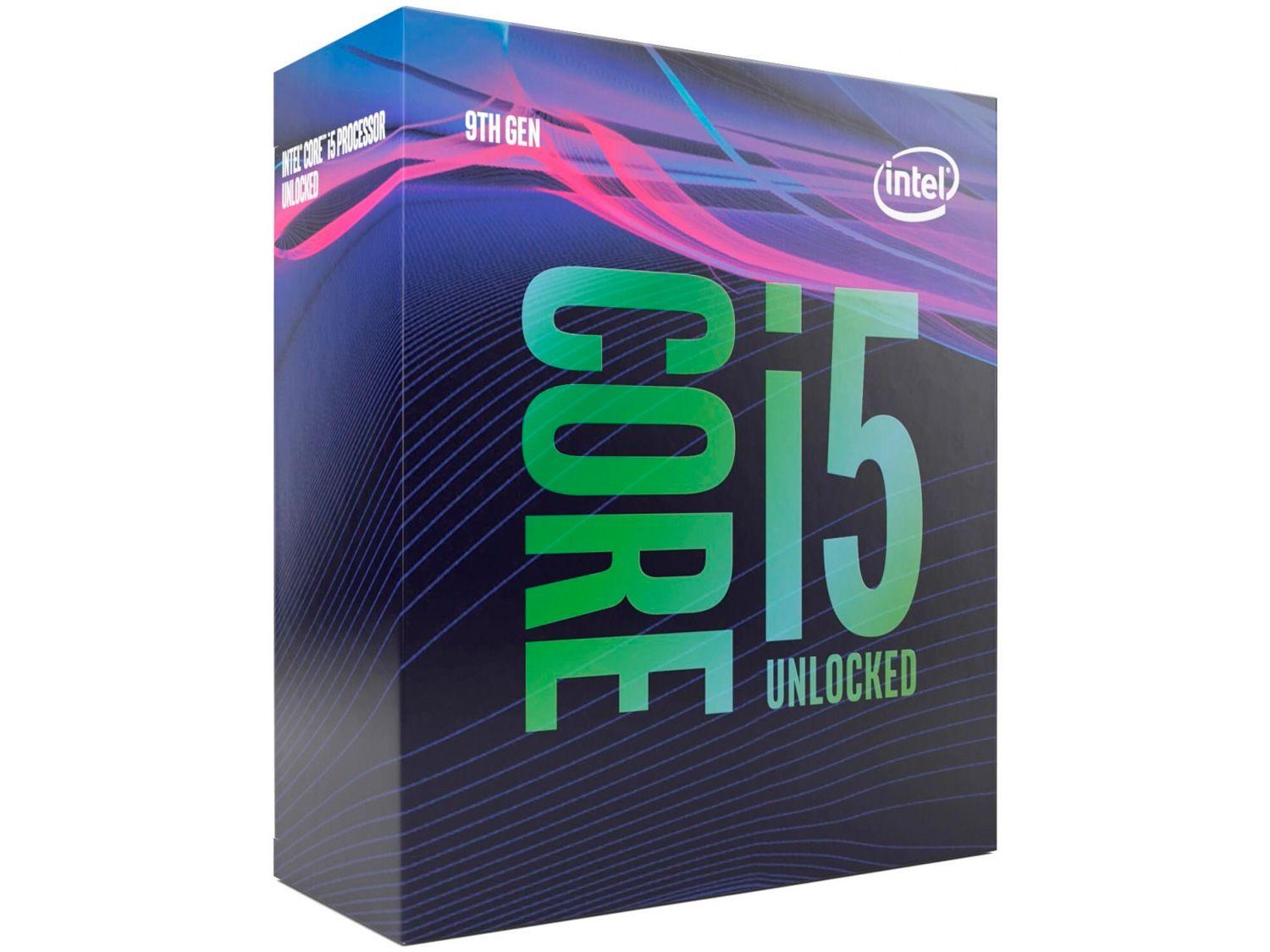 Processador Intel Core i5 9600K 3.70GHz - 4.60GHz Turbo 9MB
