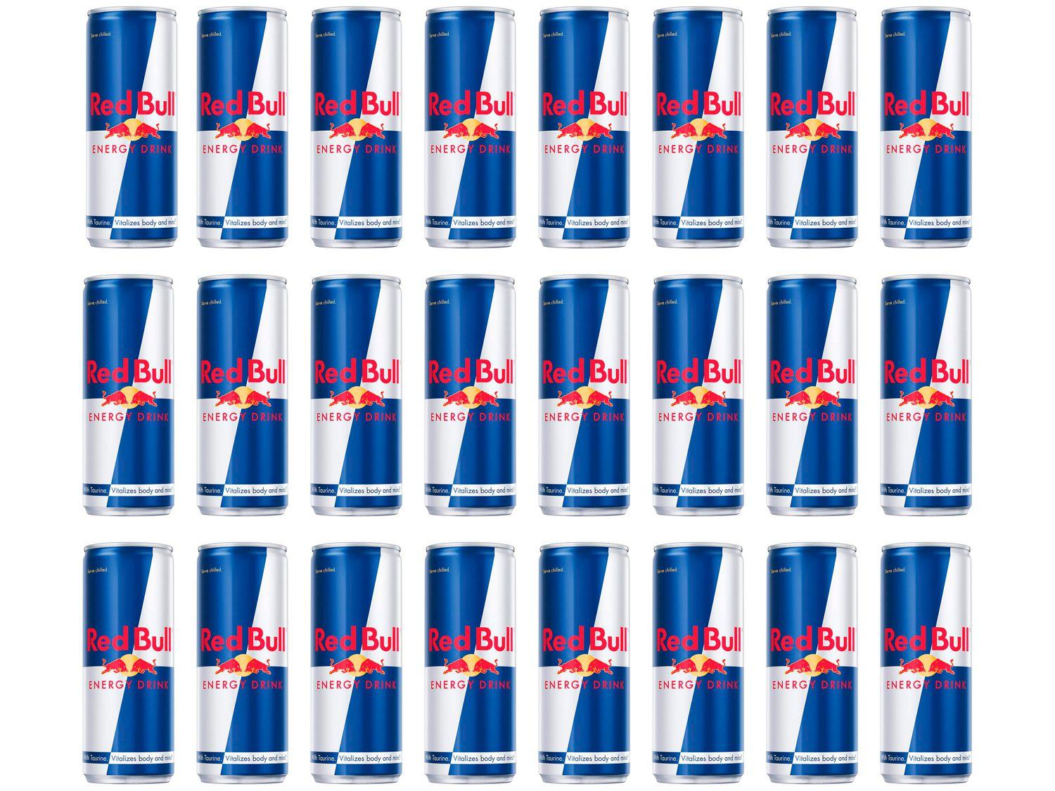 Bebida Energética Red Bull Energy Drink 250ml - 24 Unidades