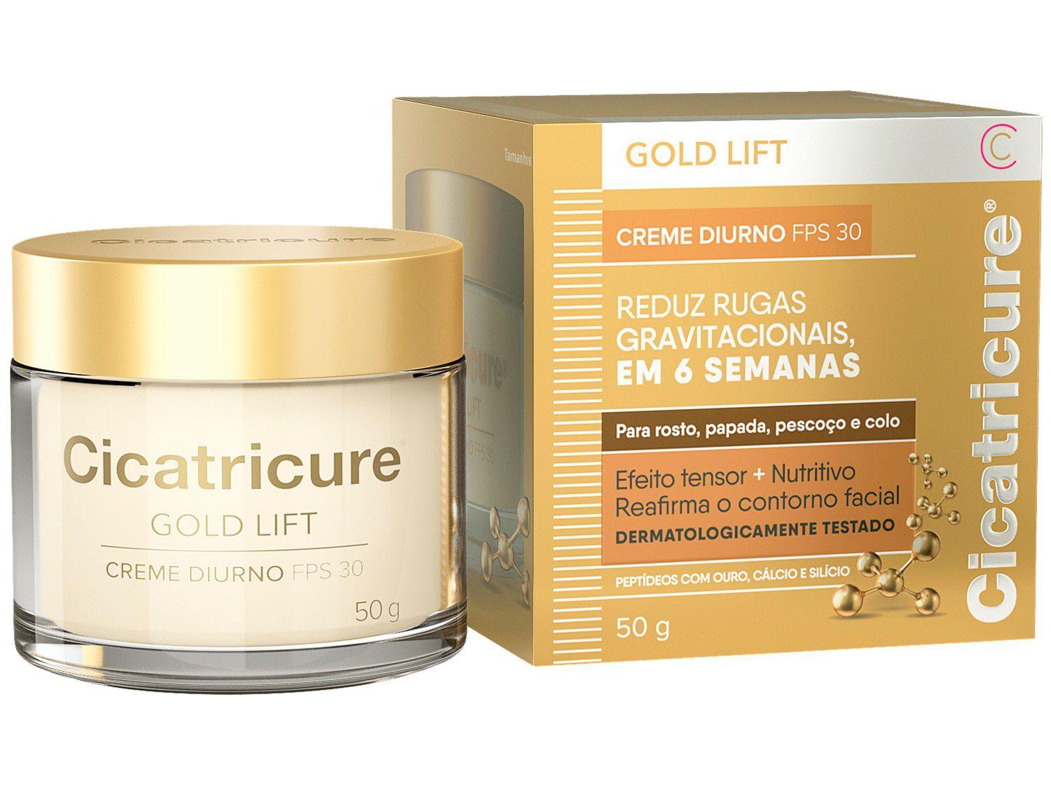 Creme Antissinais Facial Cicatricure Gold Lift - Diurno FPS 30 50g