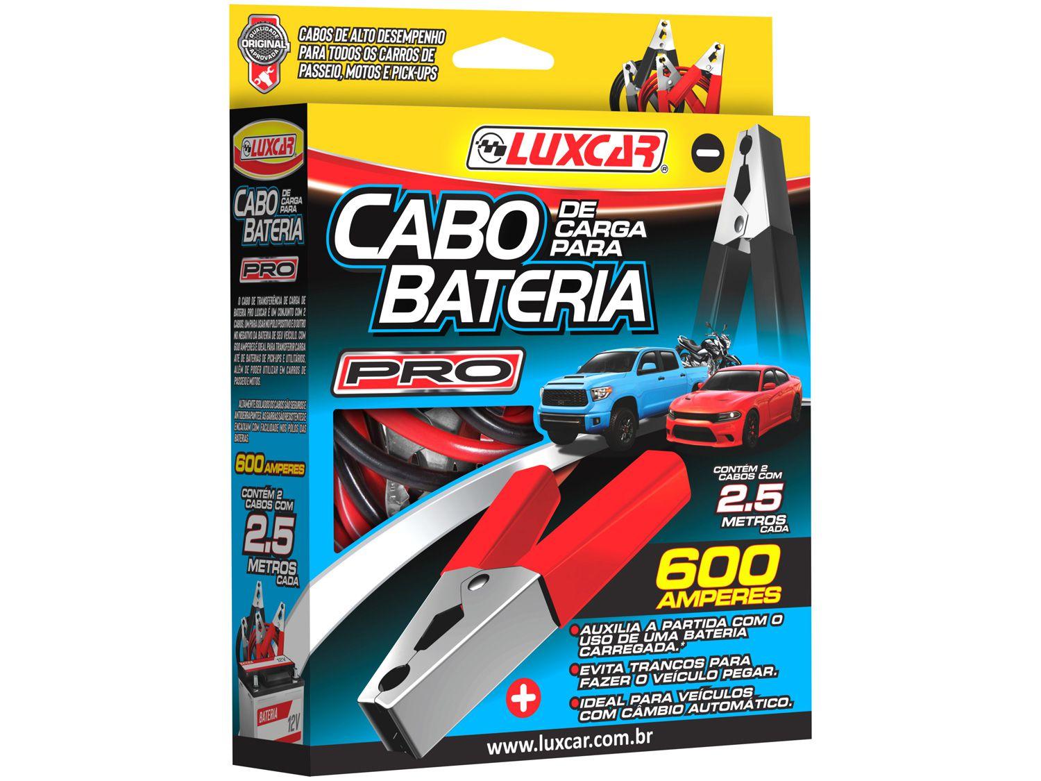 Cabo Auxiliar de Partida Luxcar 2,5m 1520