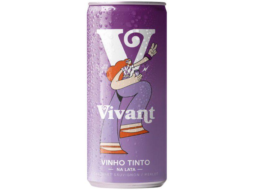 Vinho Tinto Seco Vivant Wines 2020 Brasil 269ml