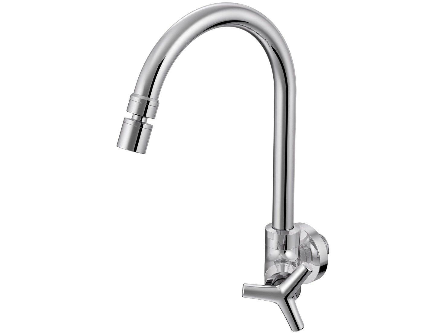 Torneira para Cozinha de Parede Docol Triplus - Cromada