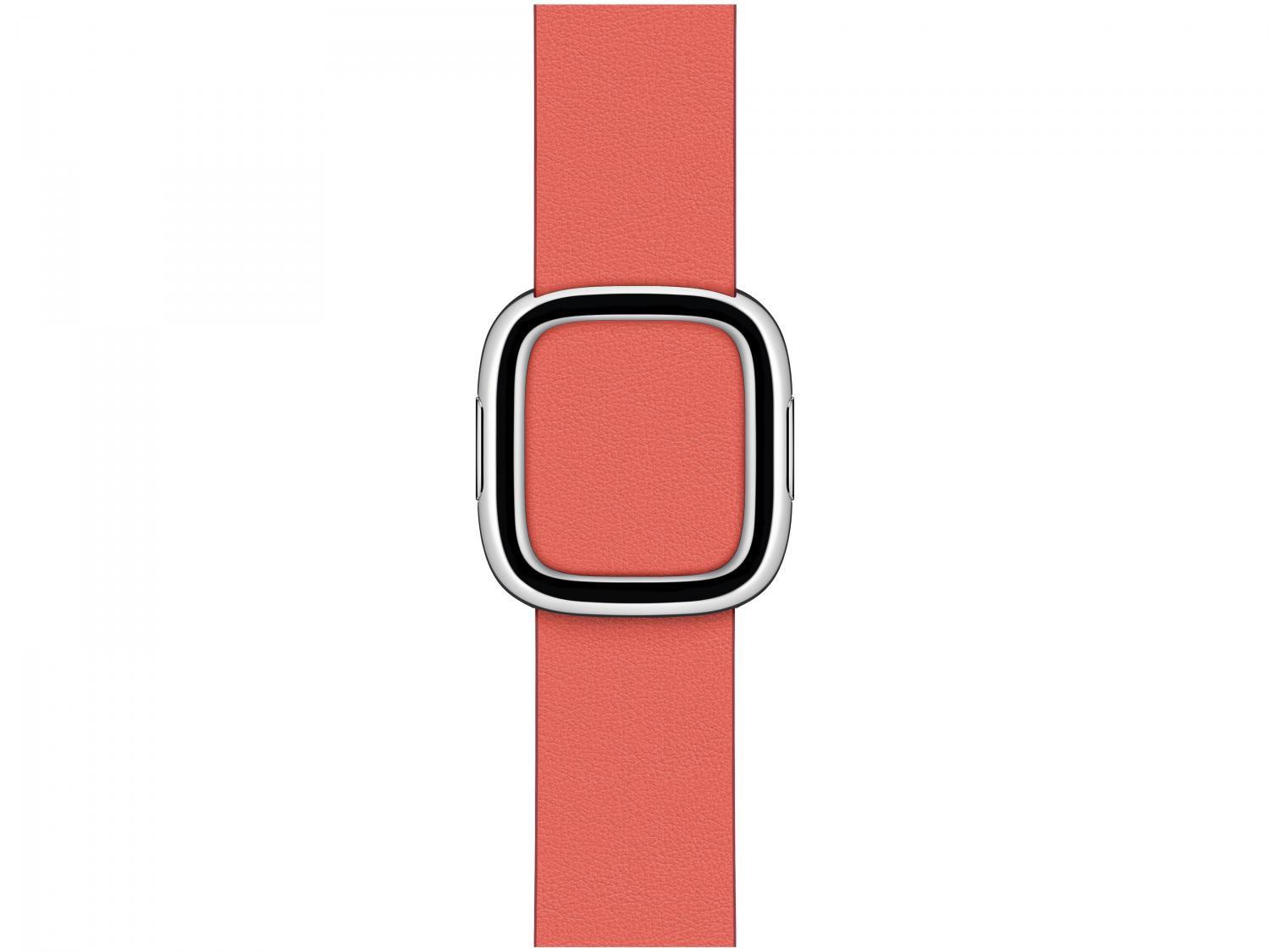 Pulseira Apple Watch Fecho Moderno Couro 40mm - Rosa Cítrico Original