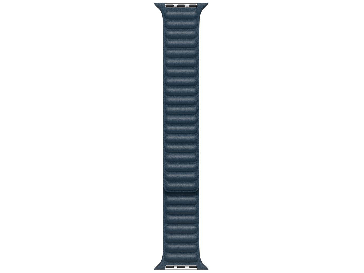 Pulseira Apple Watch Elos em Couro 44mm - Azul Báltico Original
