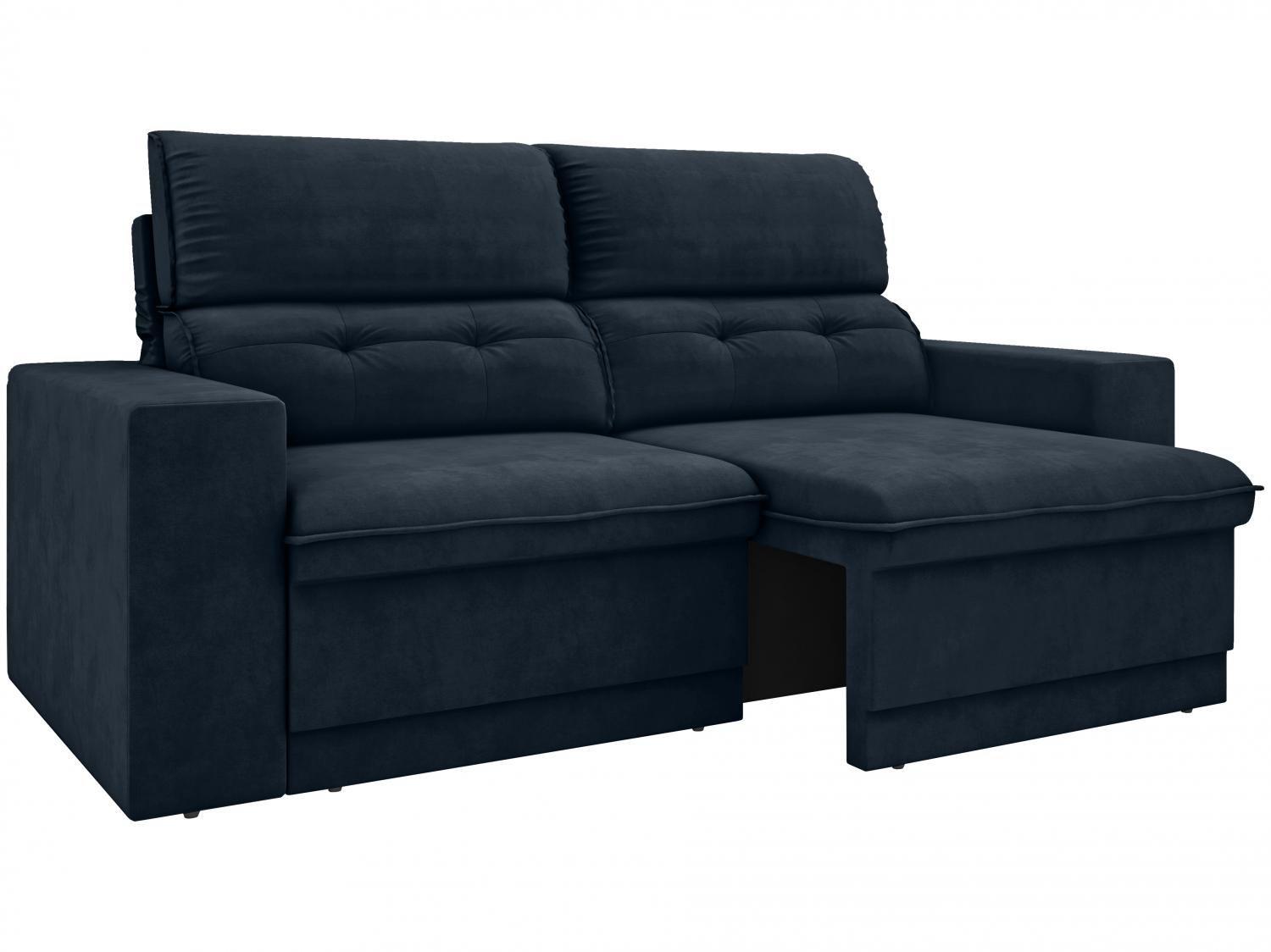 Sofá Retrátil Reclinável 3 Lugares Velosuede - Opera Next Sofás