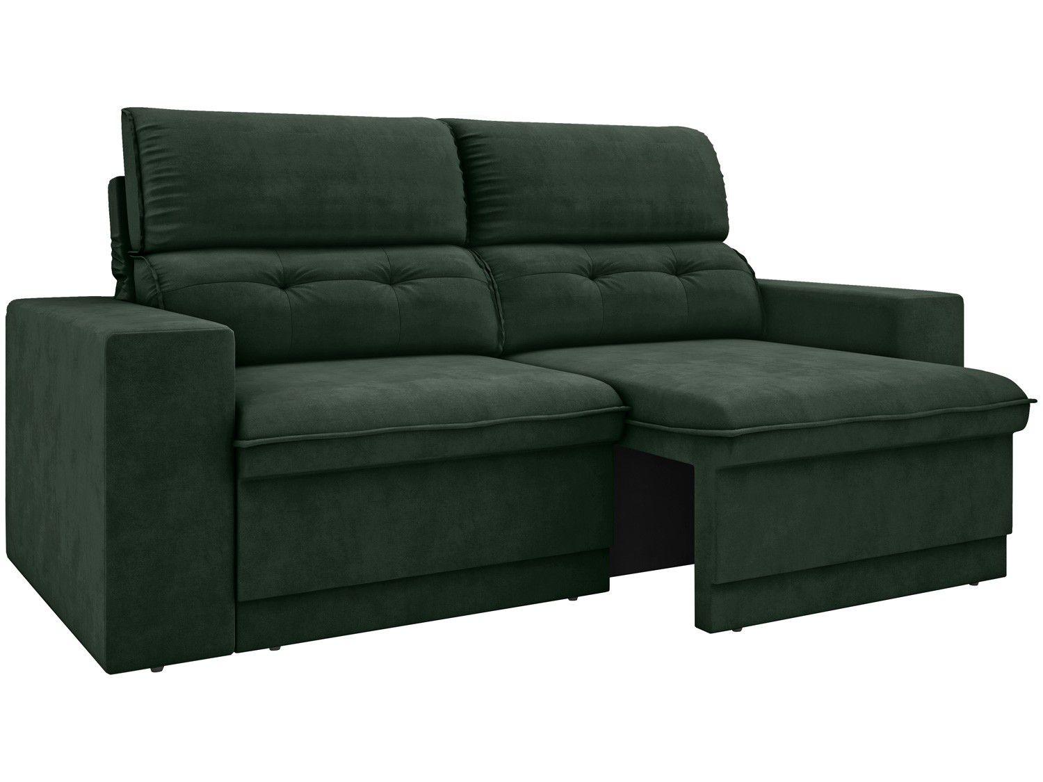Sofá Retrátil Reclinável 3 Lugares Velosuede - Opera Next Sofás