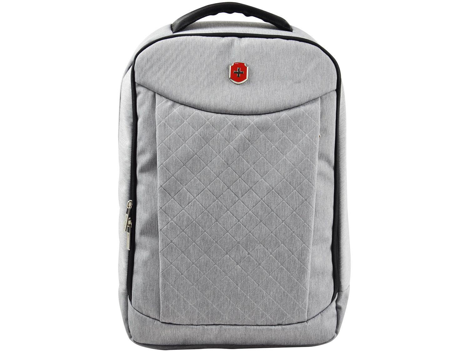 Mochila Executiva para Notebook até 16" Swissland - Yins YS28080 Cinza