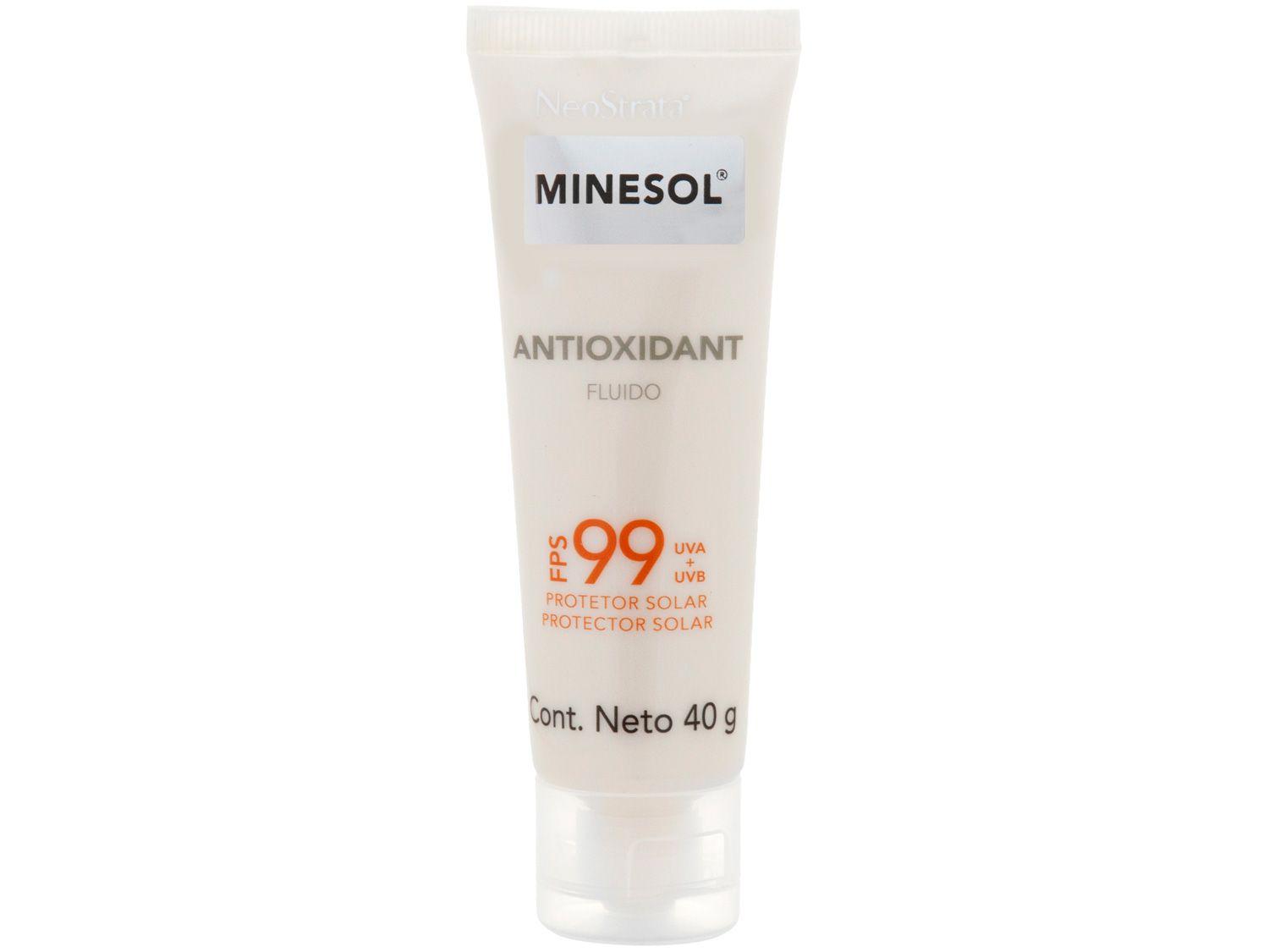 Protetor Solar Facial Minesol FPS 99 Antioxidant - 40g