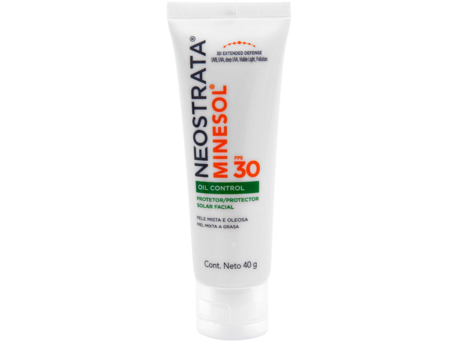 Protetor Solar Facial Neostrata FPS 30 Oil Control - Minesol 40g