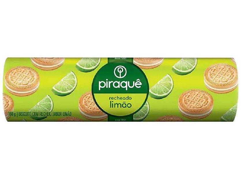 Biscoito Recheado Limão Piraquê - 160g