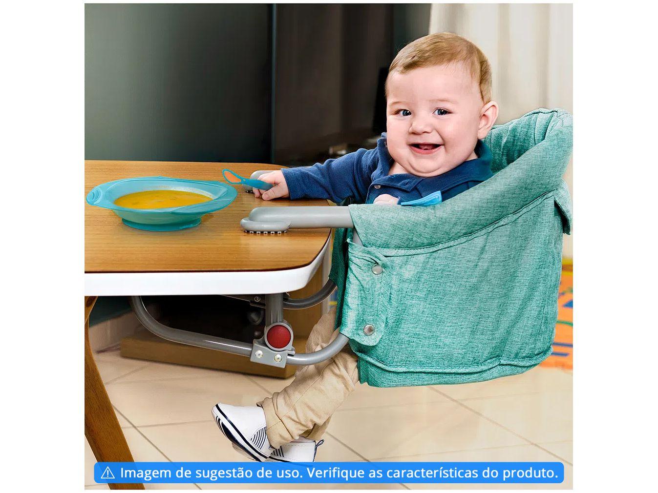 Cadeira de Refeição Alimentação para Bebê até 15kg e Altura