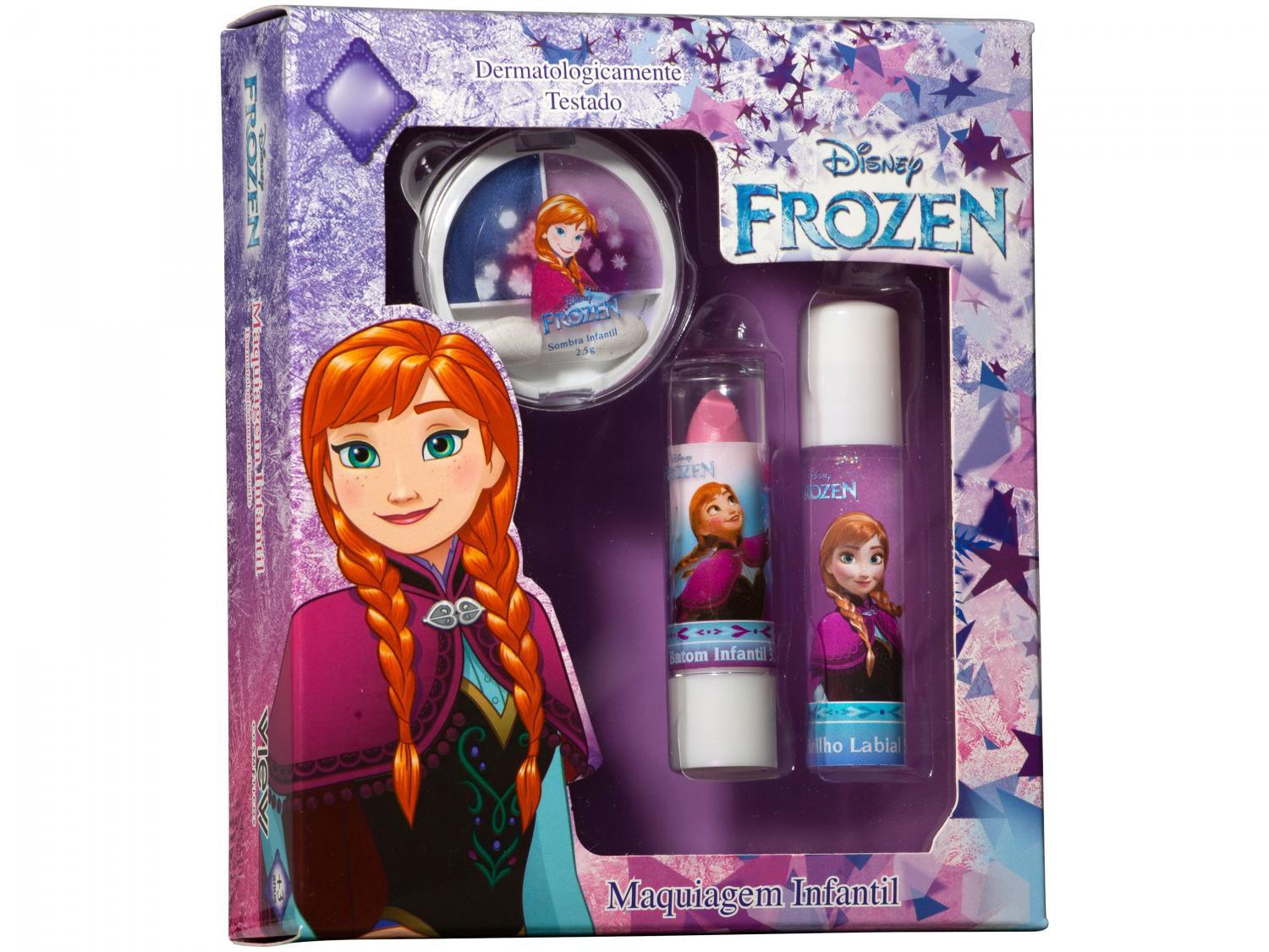 Kit Maquiagem Infantil Anna View 3 Peças