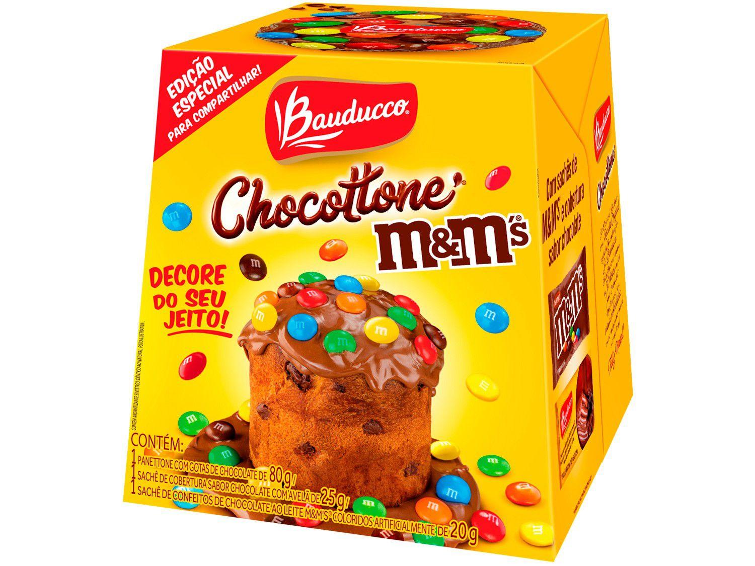 Mini Chocotone Bauducco M&Ms - 80g