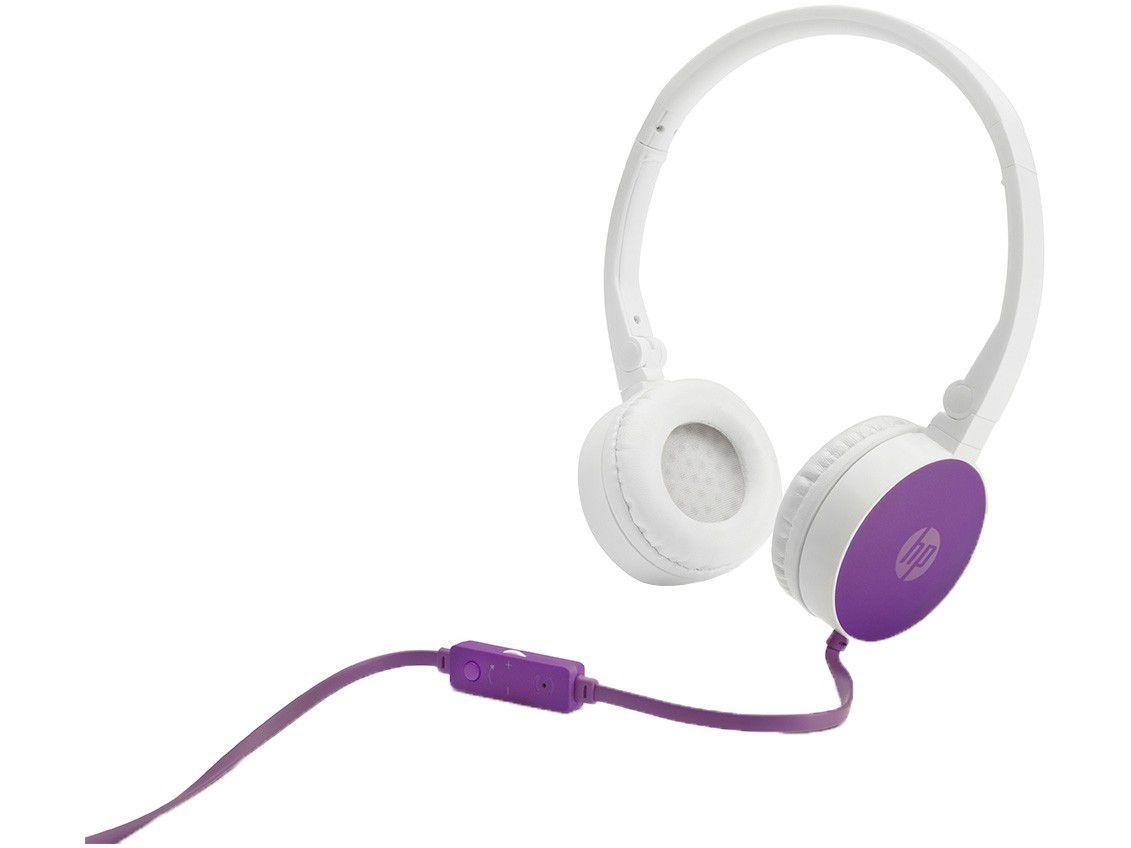 Headphone HP H2800 Cardinal com Microfone Roxo