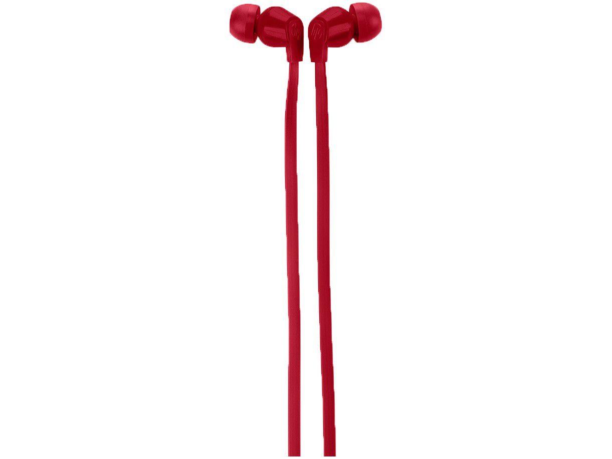 Fone de Ouvido HP H100 Intra-auricular Vermelho