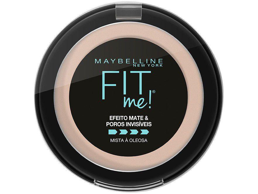Pó Compacto Matte Maybelline NY Fit Me! N01 Super - Claro Neutro 5g