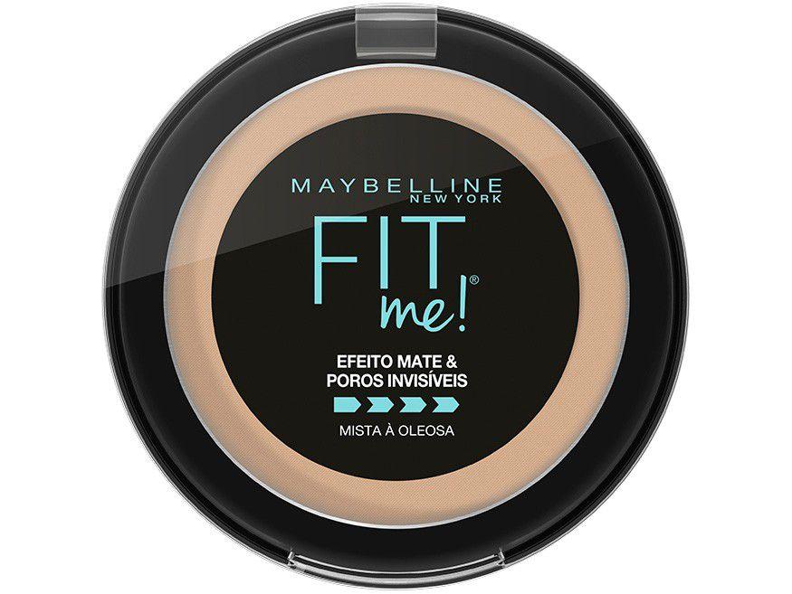 Pó Compacto Matte Maybelline NY Fit Me! R02 - Claro Rosado 5g