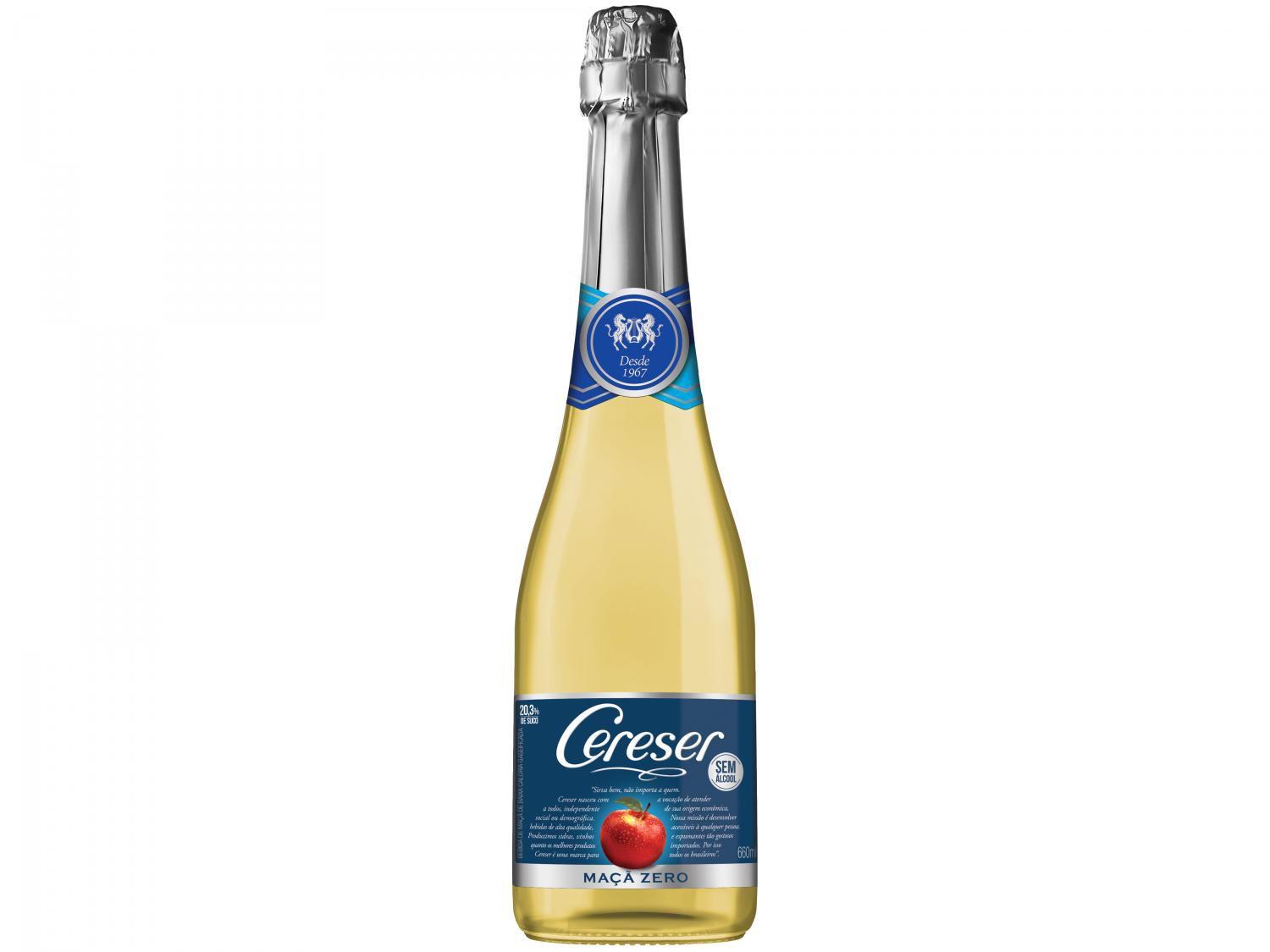Sidra Cereser sem Álcool Maçã Zero 660ml