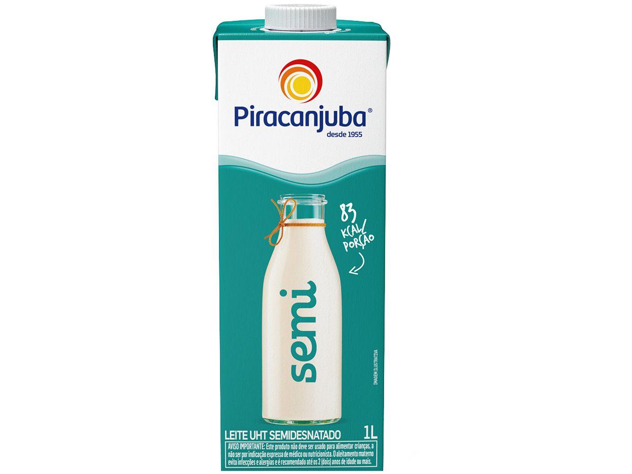 Leite Semidesnatado UHT Piracanjuba 1L