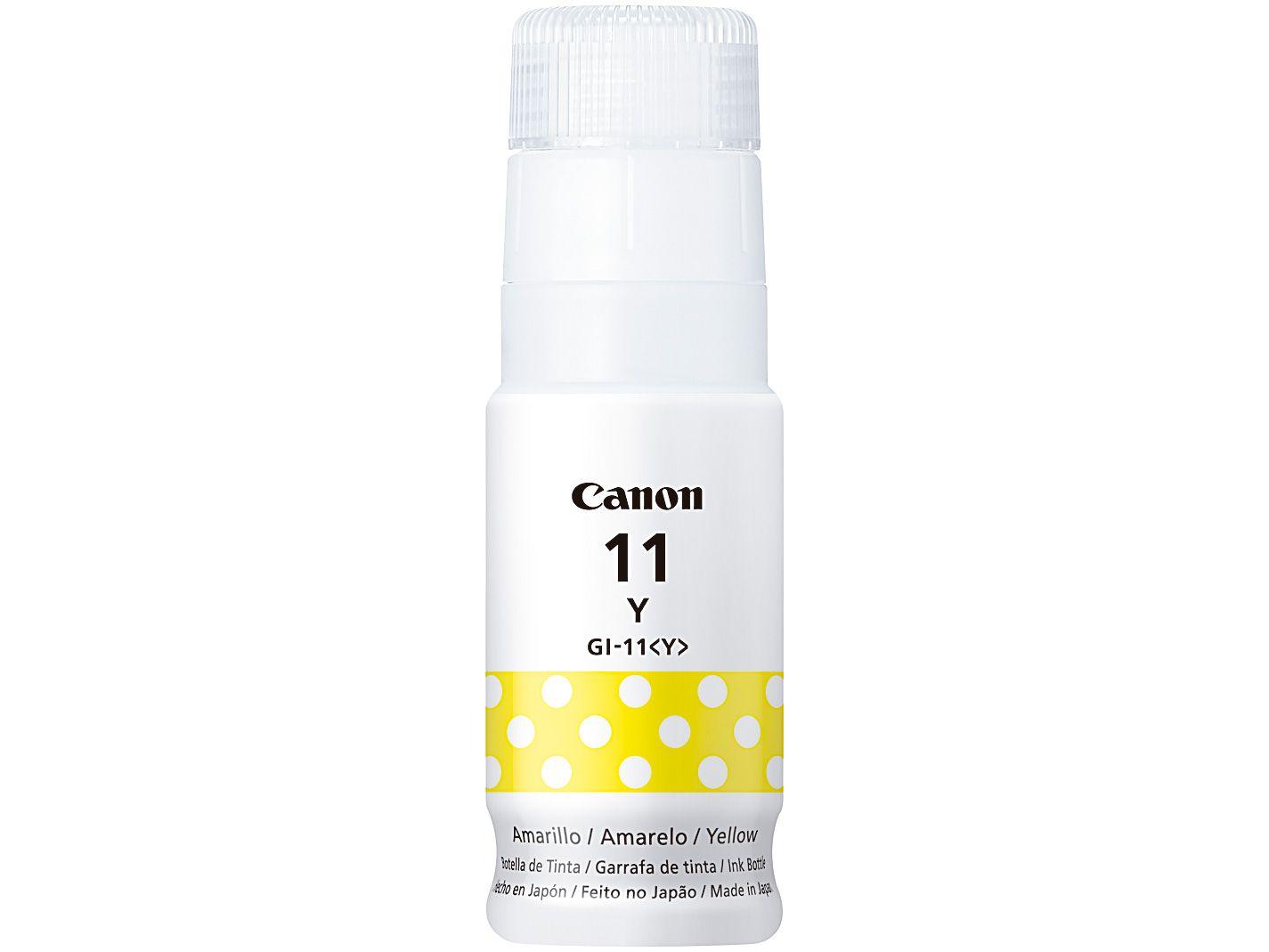 Refil de Tinta Canon GI-11 YW - Amarelo
