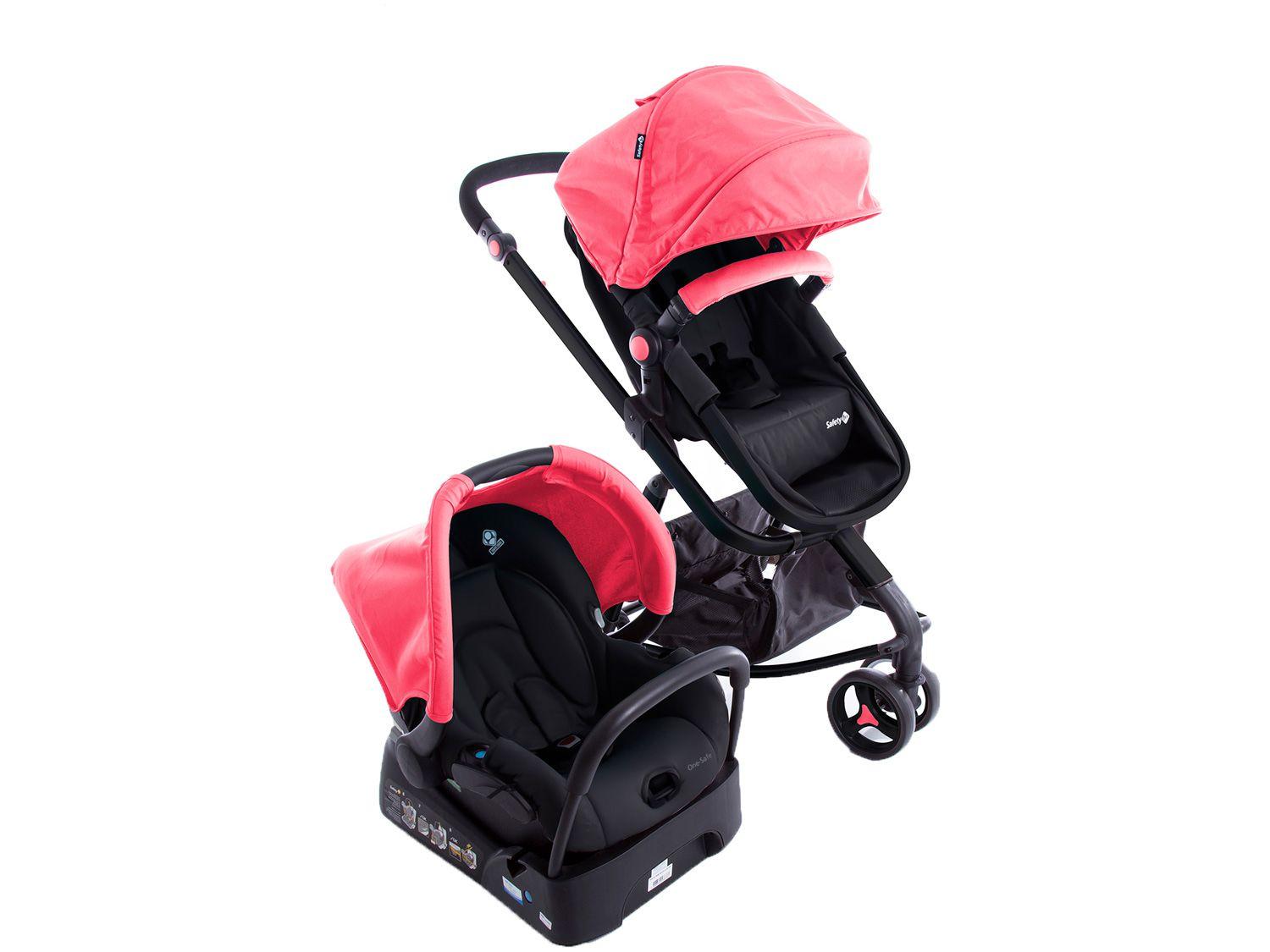 Carrinho de Bebê com Bebê Conforto Safety 1st - Travel System Mobi 0 a 15kg