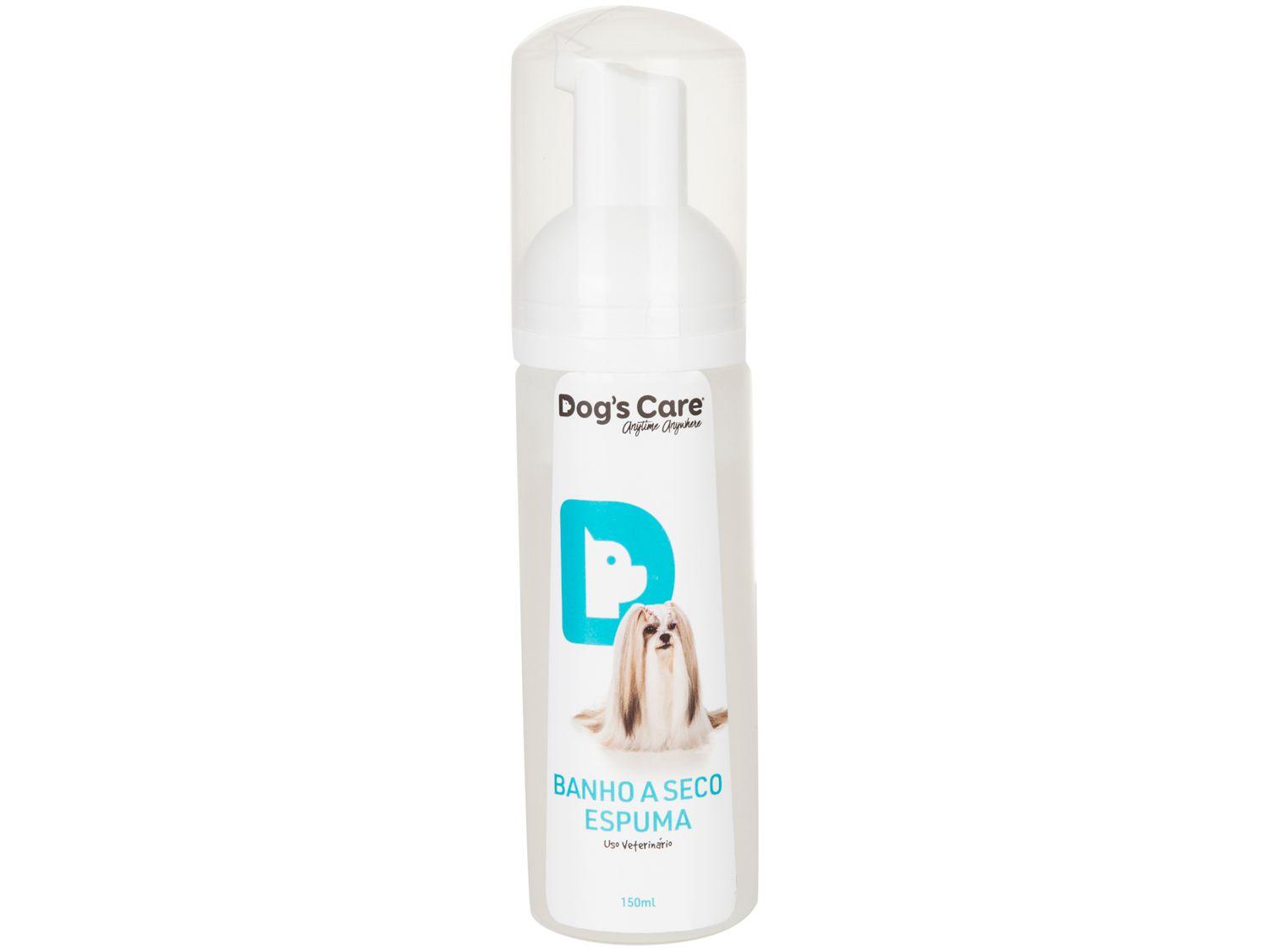 Banho a Seco para Cães e Gatos Spray - Dogs Care Espuma 150ml