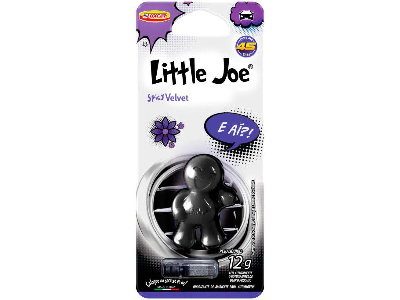 Odorizador Automotivo Plástico Injetado Luxcar - Little Joe Spicy Velvet