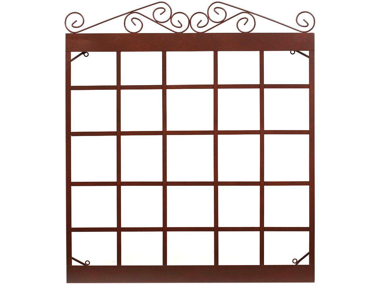 Treliça para Jardim Vertical de Ferro Shangai - 23-350 55x62cm