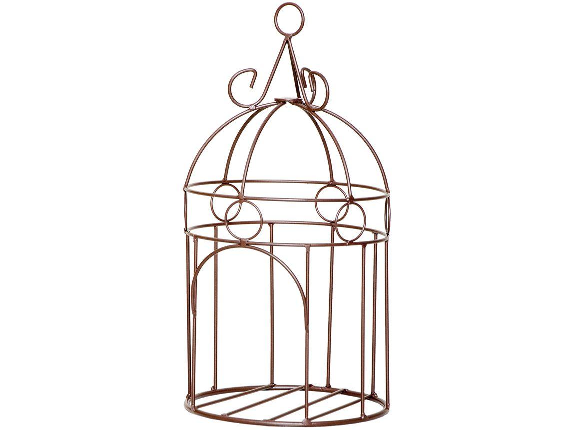 Gaiola Decorativa 23-752 Shangai Marrom
