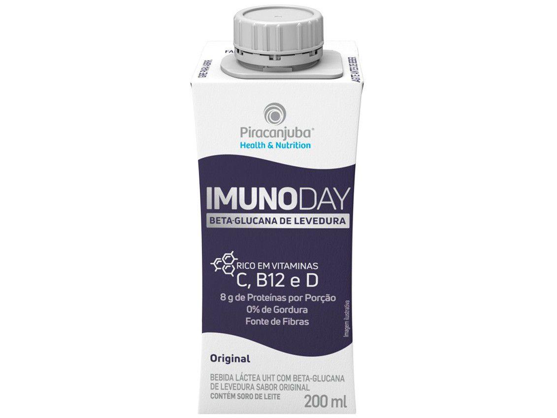 Bebida Láctea Piracanjuba Imunoday Original 200ml