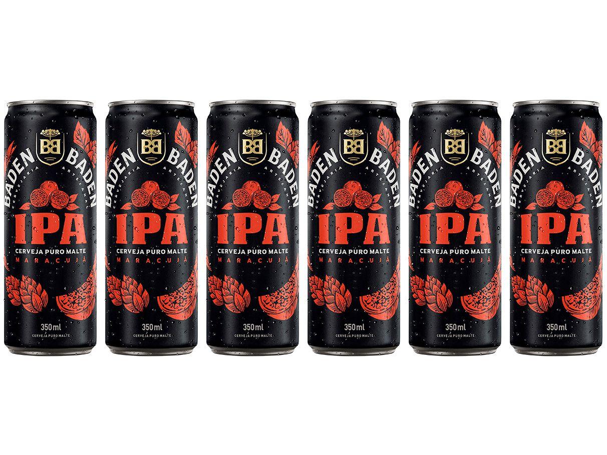 Cerveja Baden Baden American IPA Ale 6 Unidades - Lata 350ml