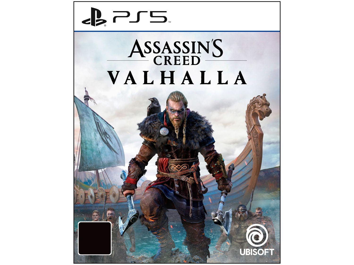 Assassins Creed Valhalla para PS5 Ubisoft - Lançamento