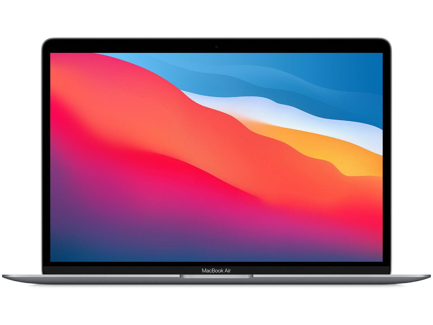 Macbook Air 13,3" Apple M1 8GB - 256GB SSD Cinza-espacial