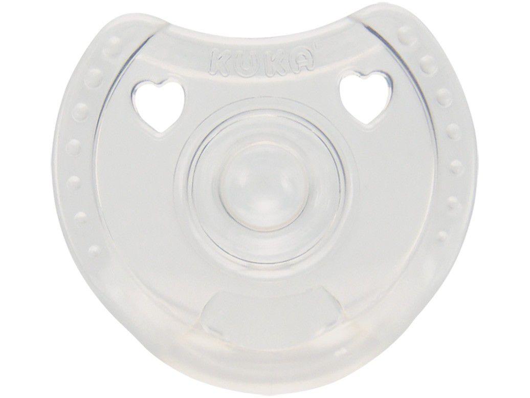 Chupeta Silicone Redondo Kuka - Soft Comfort 6 Meses