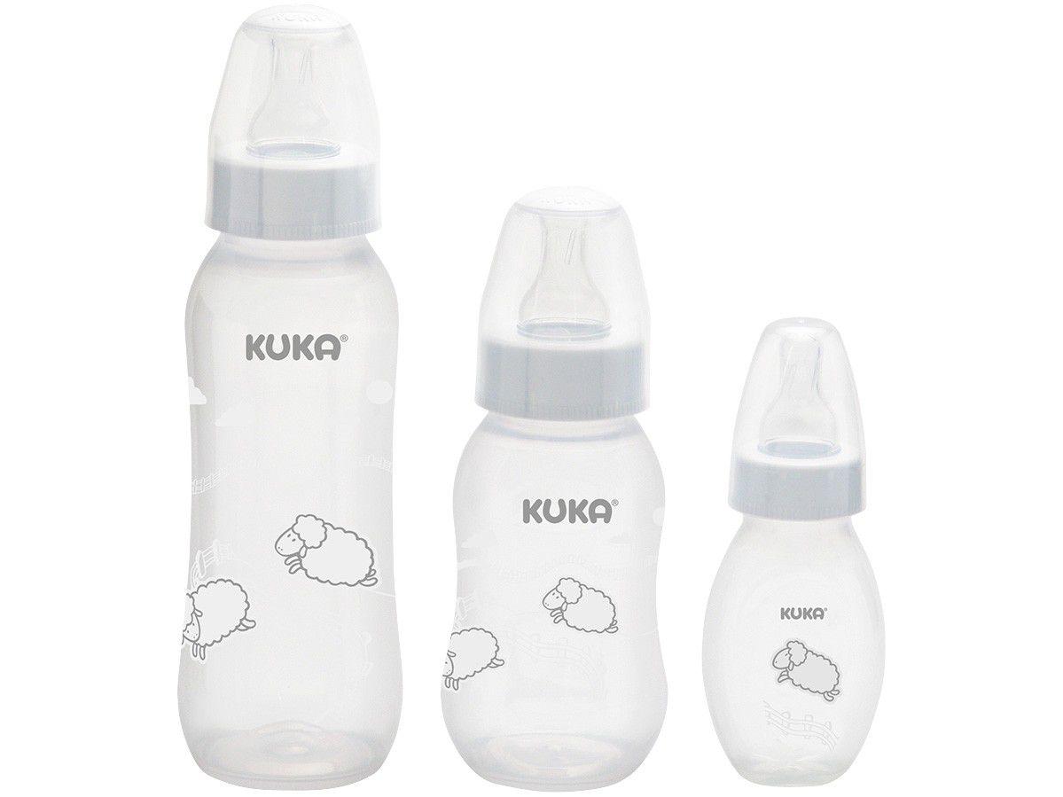 Kit Mamadeira Kuka Ovelha Branco - 3 Unidades